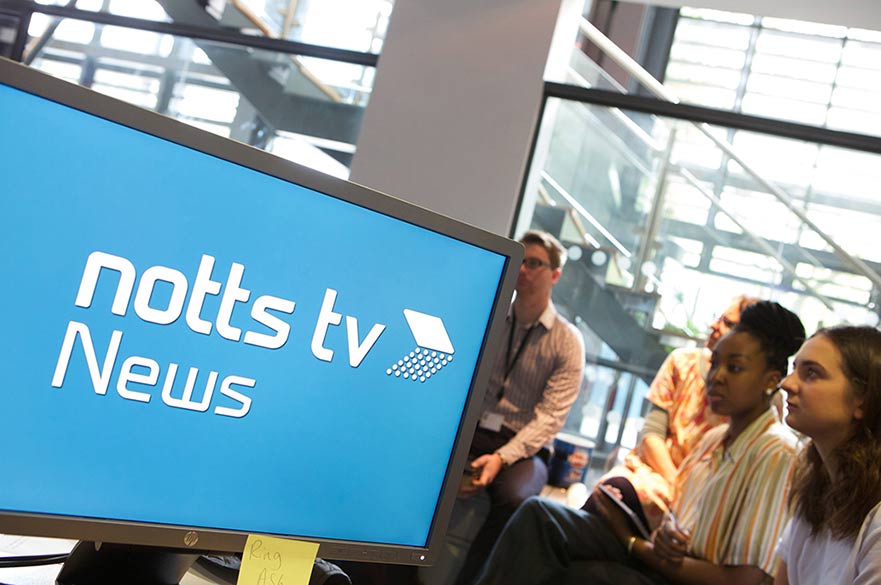 Notts TV screen