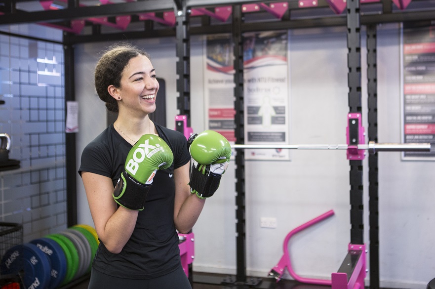 female in box fit gloves