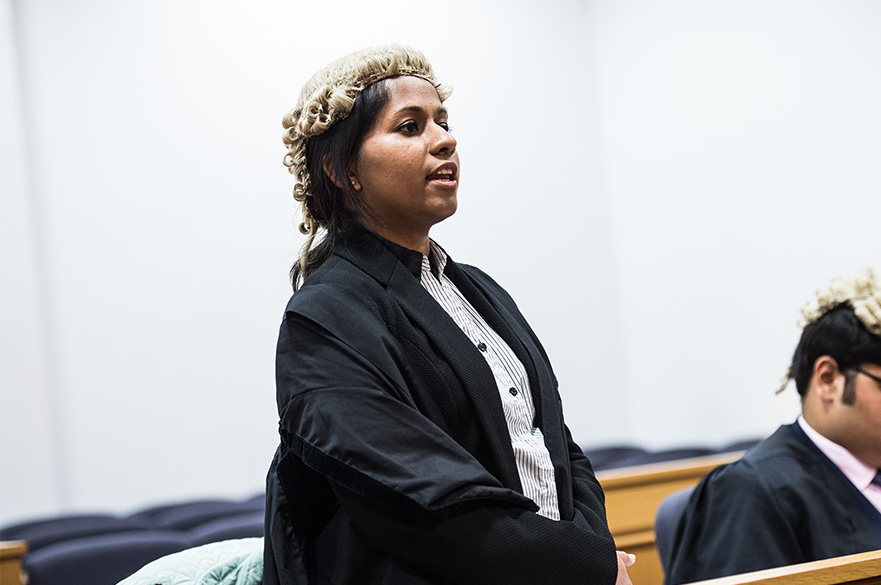 Mooting at Nottingham Law School