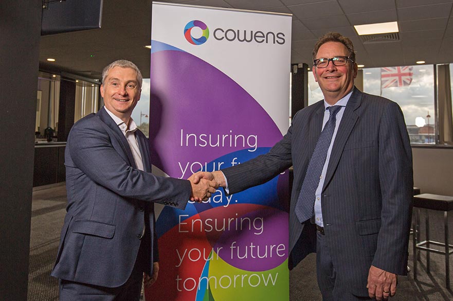 Tony Duckworth and Paul Chaplin from Cowens Group