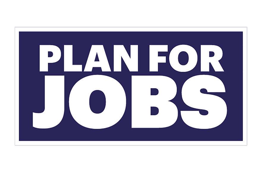 Plan for Jobs logo