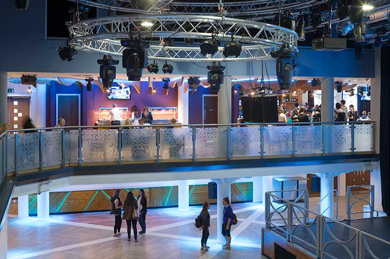 NTSU dance floor