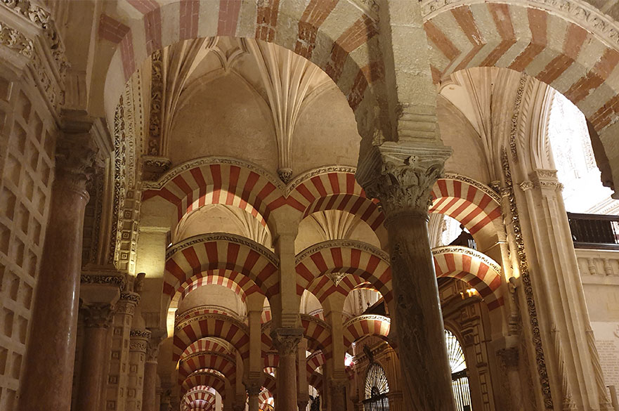 Arches of The Great Mosque of Córdoba