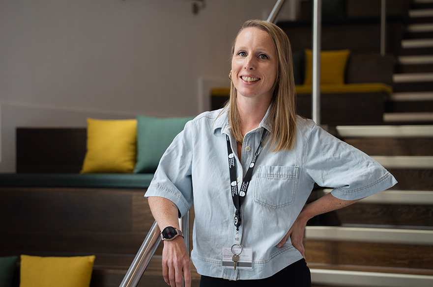 Content Creation lecturer, Jacky Gurr