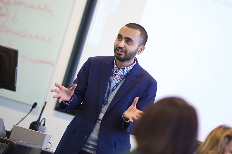 Business school entrepreneur