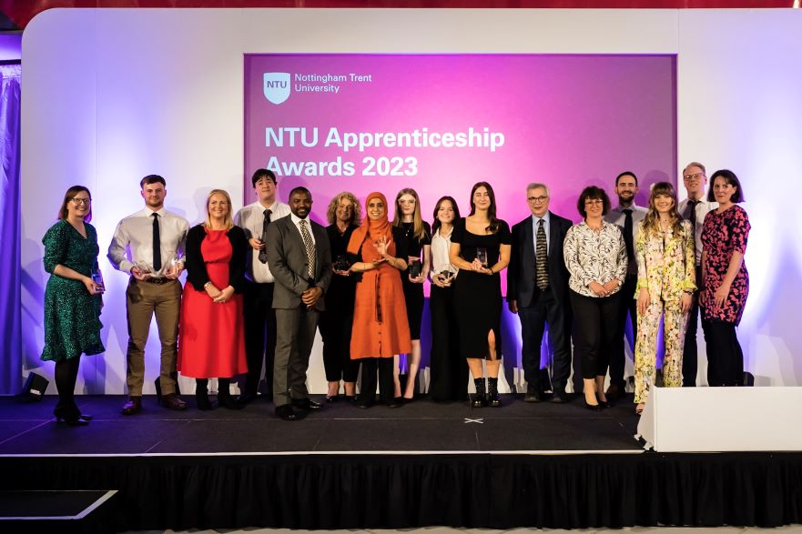 NTU Apprenticeship Awards 2023 winners 
