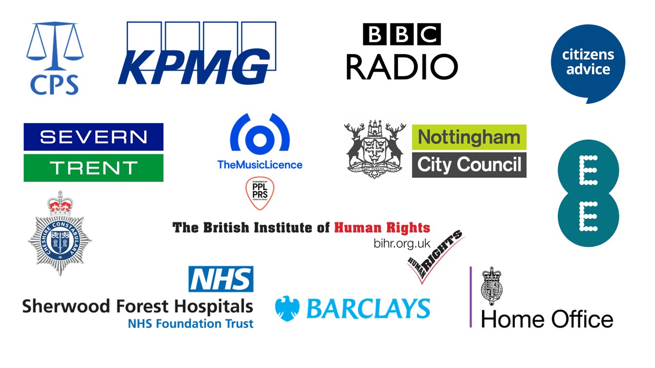 Logos of companies
