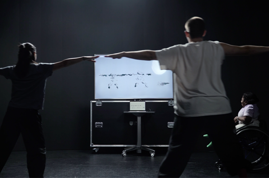 An image from Immersive Inclusive Dance (ID2)