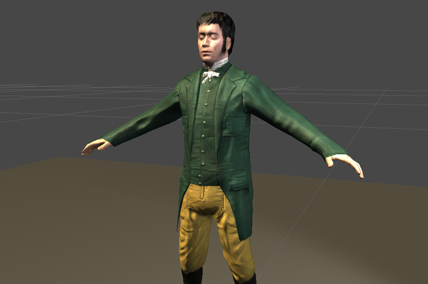 Digital model of James Marriot