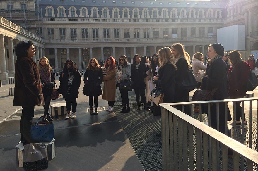 Fashion Management students