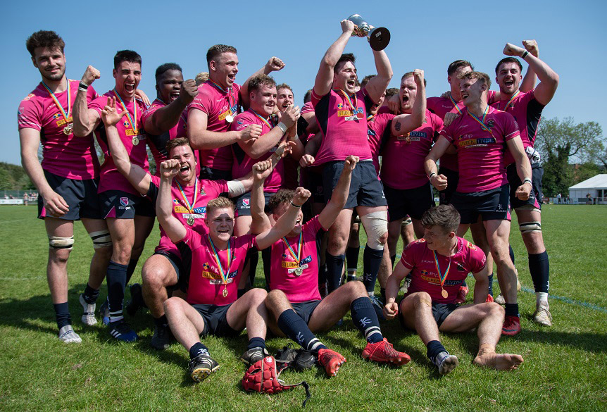 Men's Rugby with Trophy