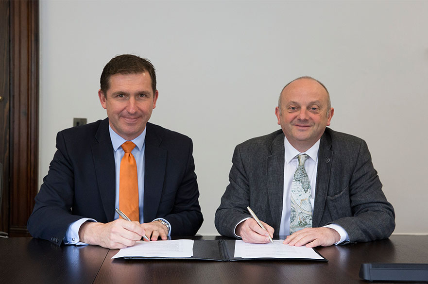 NTU VC and Morgan Sindall's MD