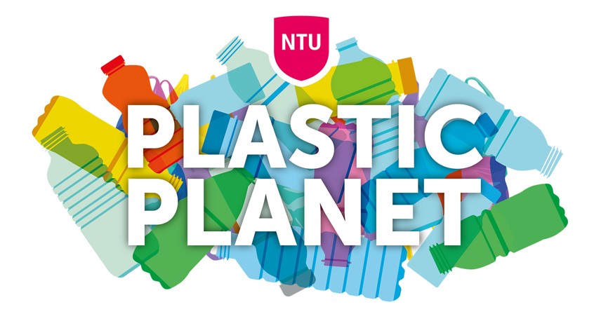 NTU's Plastic Planet campaign visual