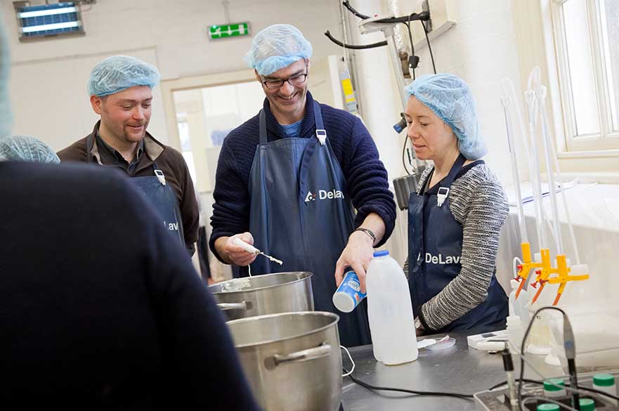 Dairy training room