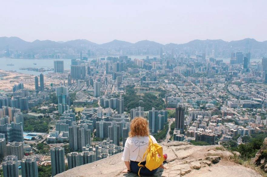 Lydia Jackson in Hong Kong