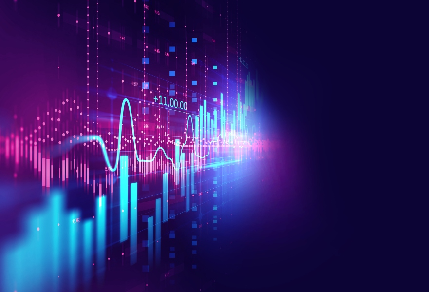 Finance graphs graphic