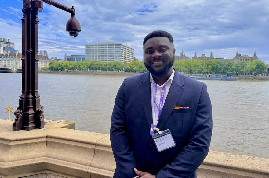 Shadrack Osei Aboagye at the Parliamentary and Scientific Committee's Annual Luncheon