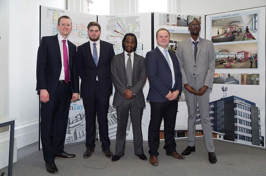 Willmott Dixon Construction Management students