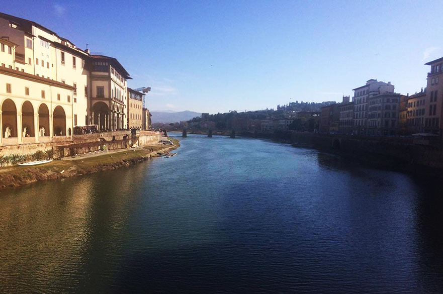 Florence riverside