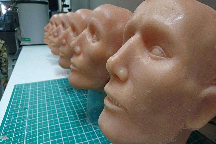 simulation human heads