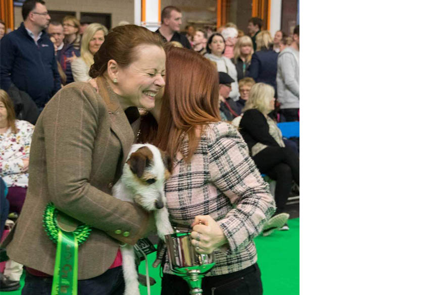 Sarah Broadberry at Crufts