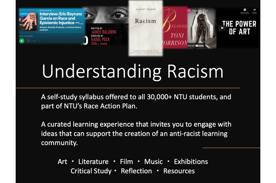 Understanding Racism is a self-study syllabus for students