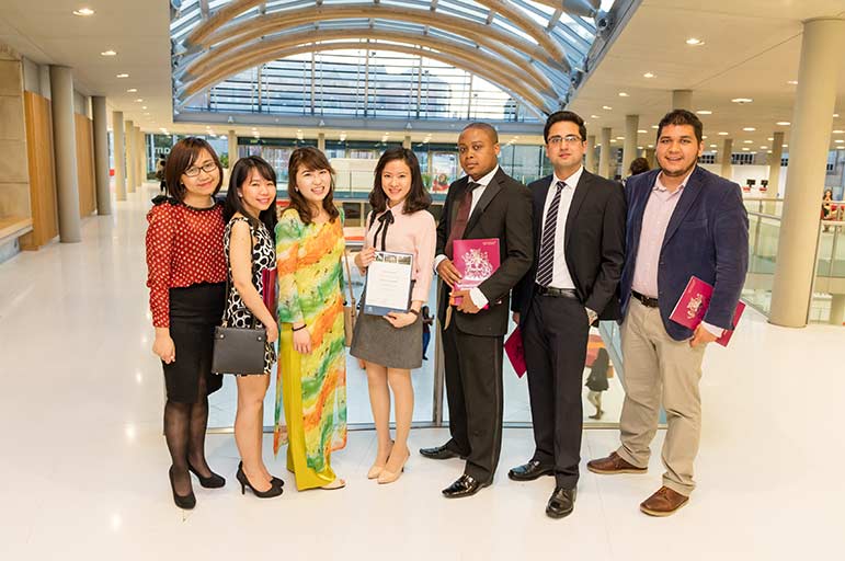 International scholarship students