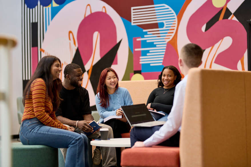 Group of students in PG centre