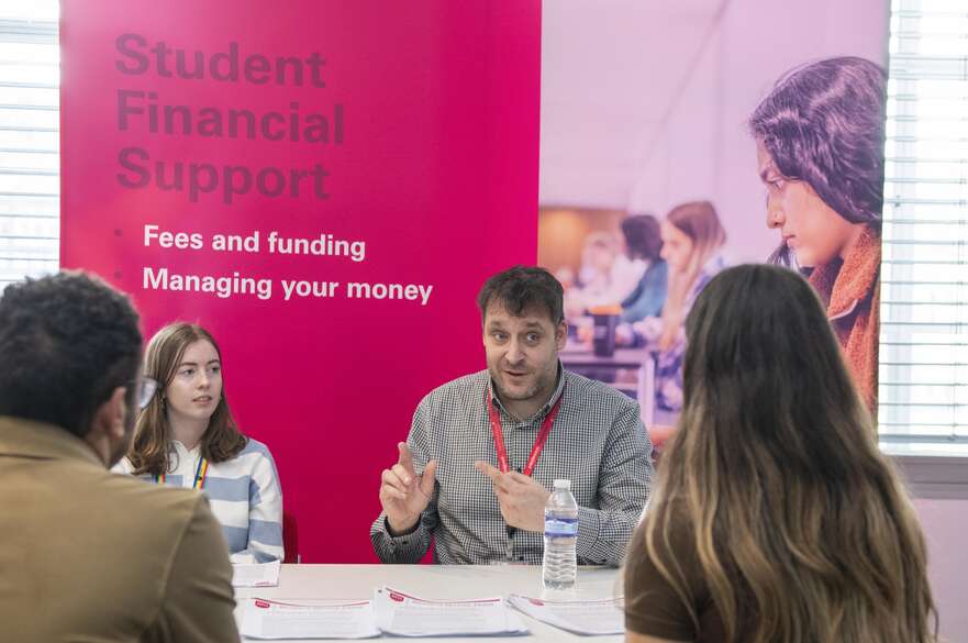 two members of the Student Money Team