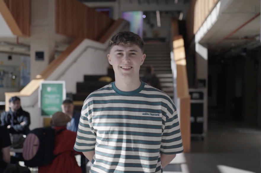 Content Creation student, Connor Alexander