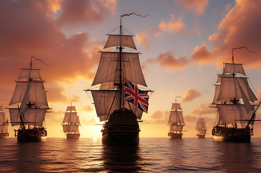An image depicting colonialism