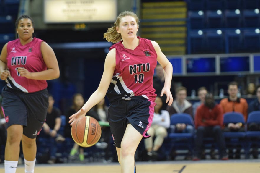 Womens basketball player