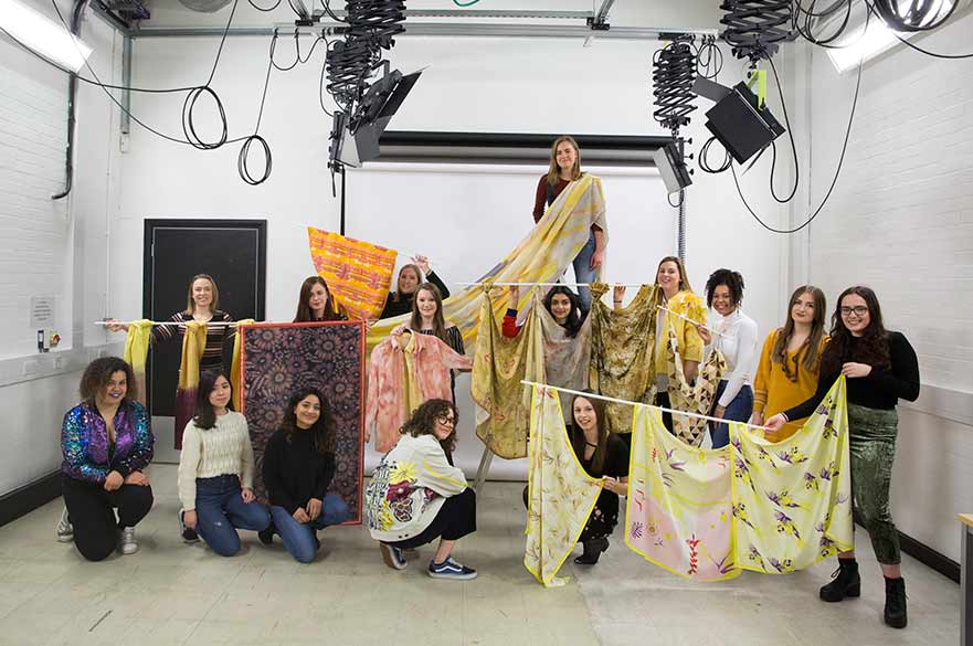 SPINEXPO textile students