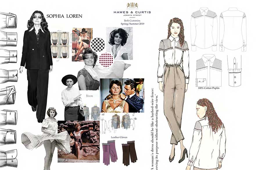 Beth Cummins' mood board
