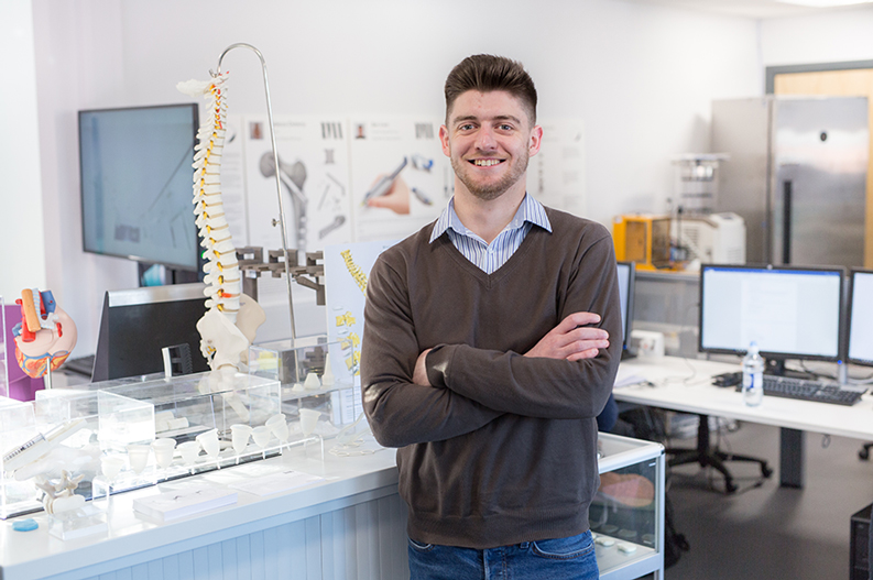 MSc Design: Products and Technology student Ben Irwin