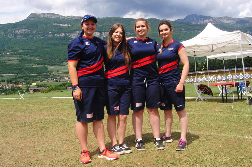 GB archers in Italy