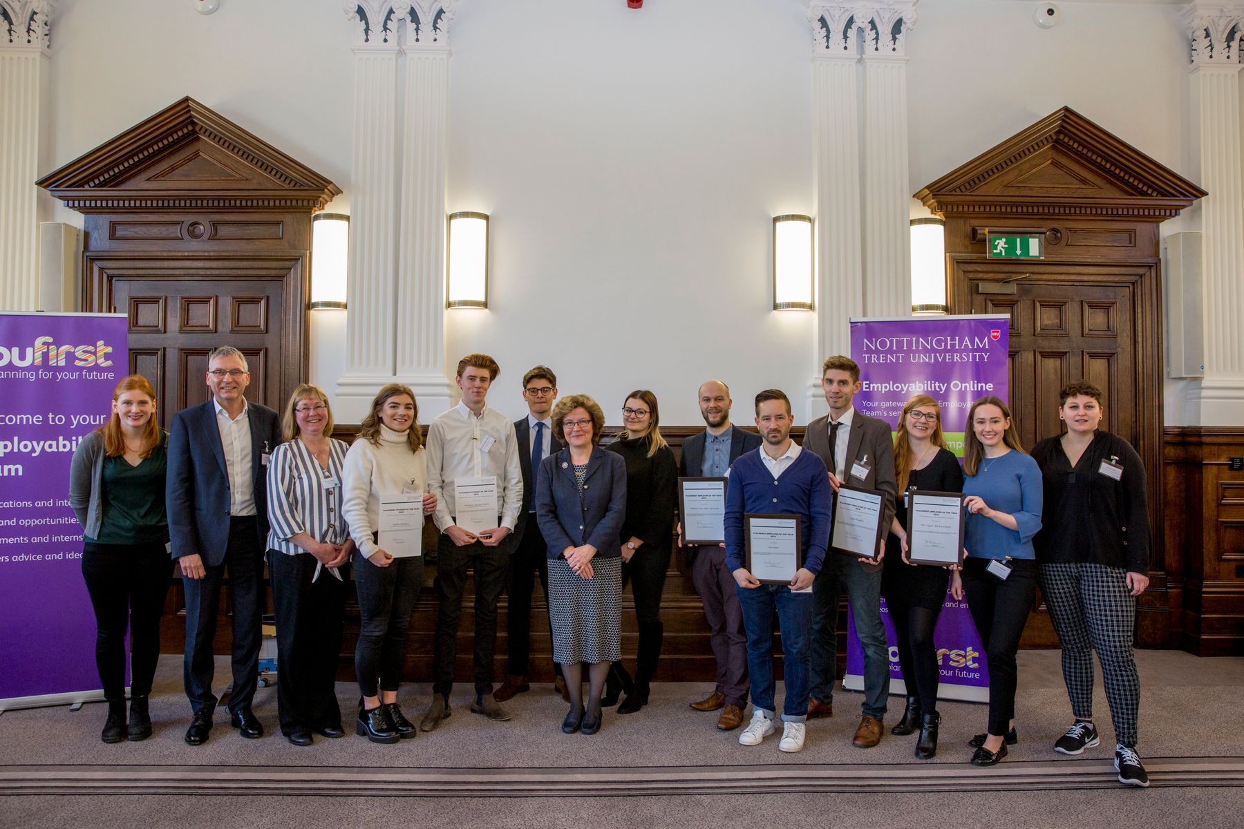 Group picture of award winners 