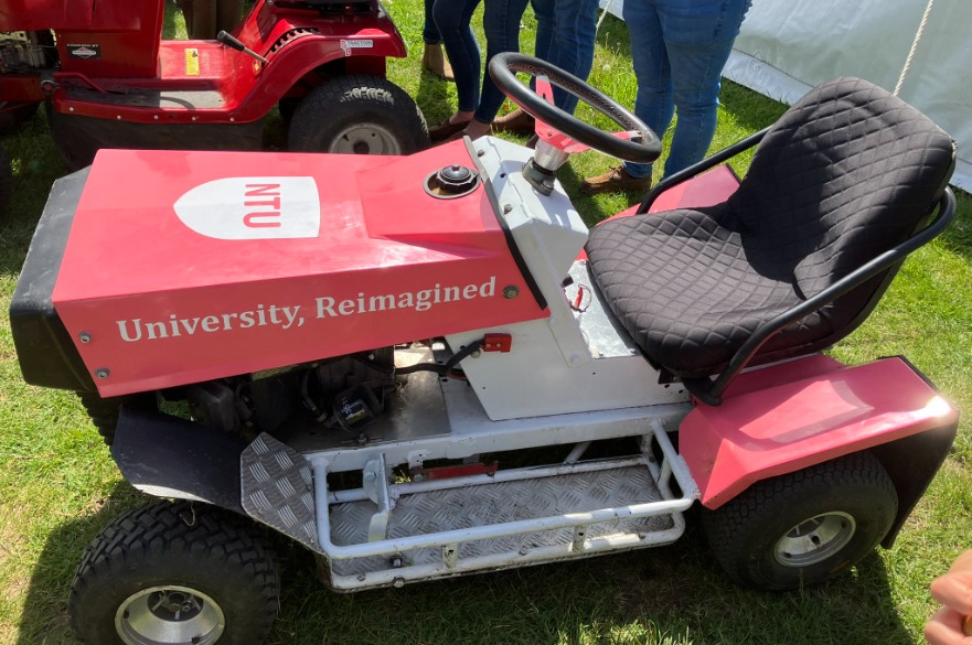 NTU Lawnmower at the Nottinghamshire County Show