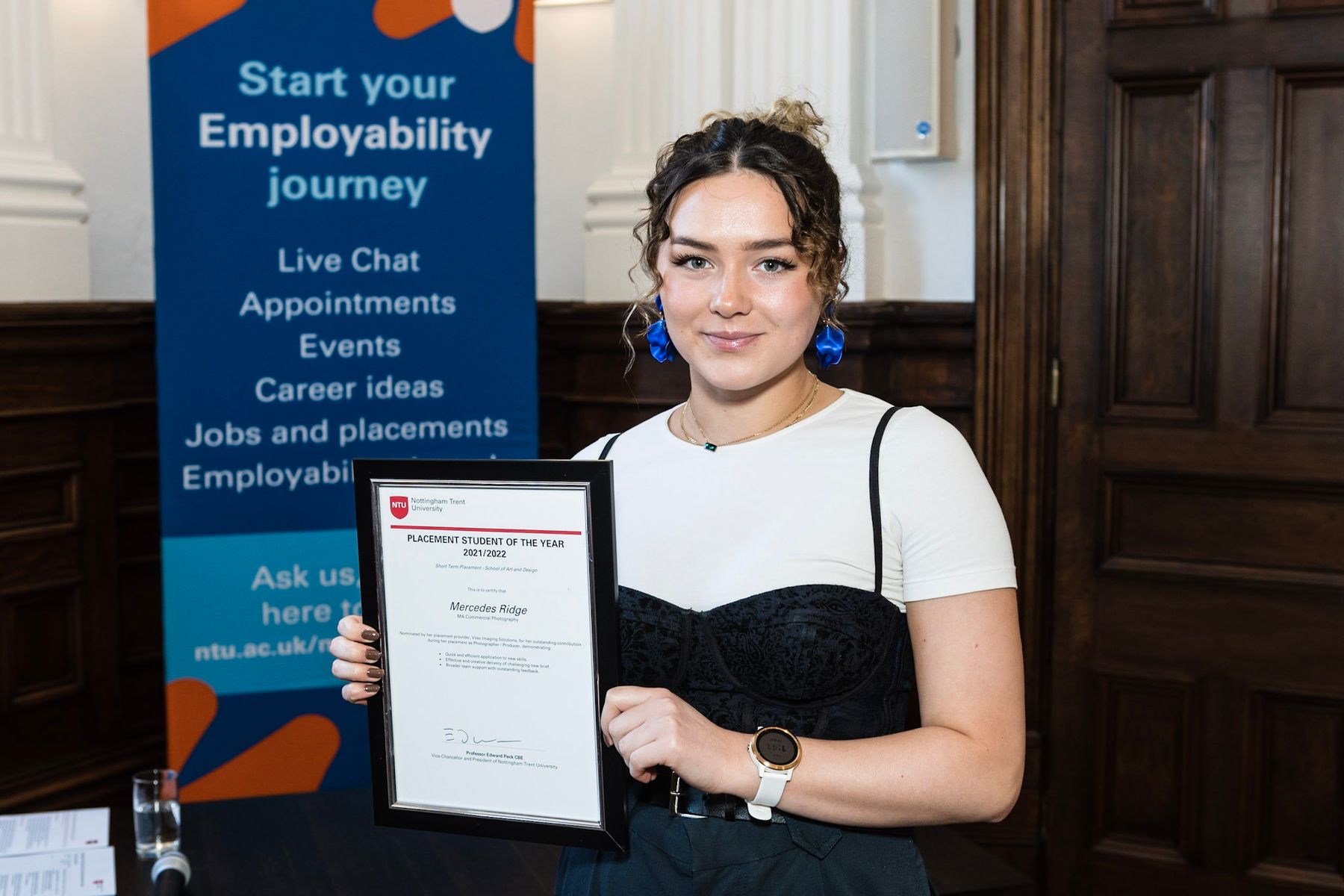 Short-Term Placement Award winner Mercedes Ridge