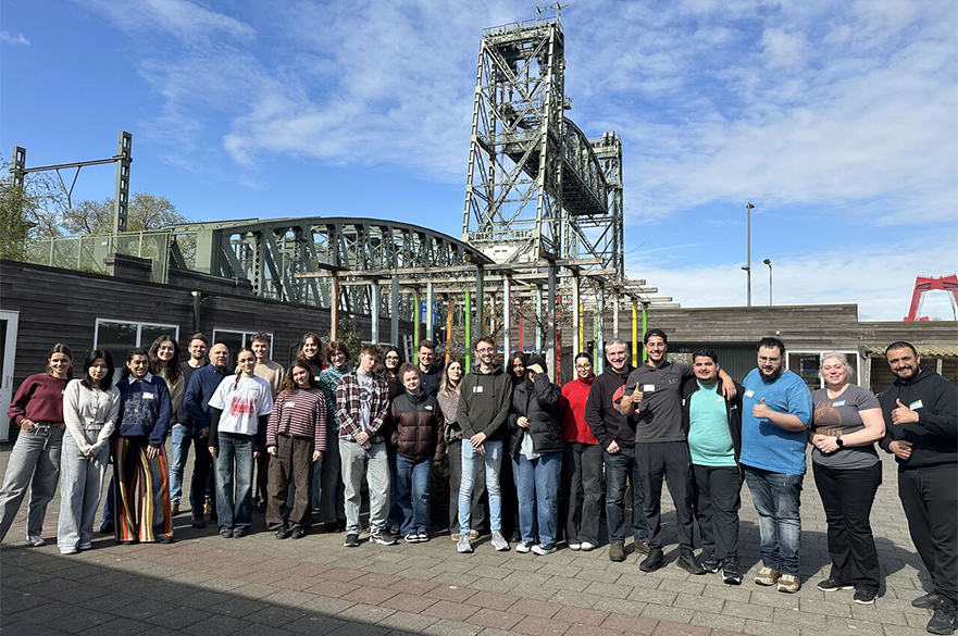 group photo of participants and mentors from 2026 NTU Global European Challenge