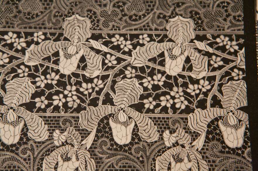  An example of lace from the archive