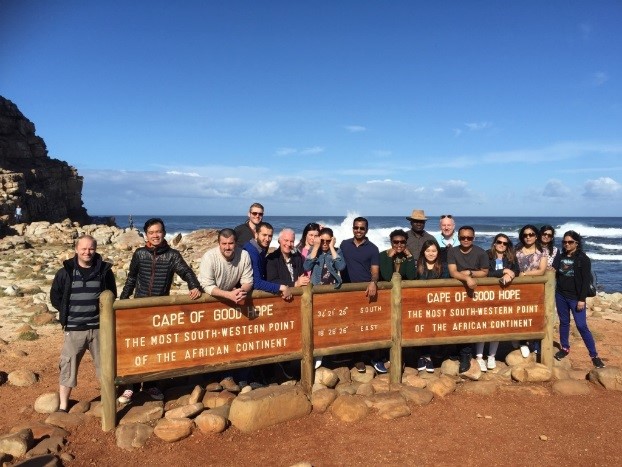 Nottingham Business School Students at the 'South-Western Cape'