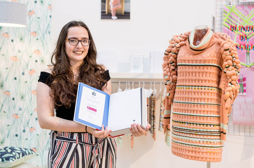Rosa Hutchesson, BA (Hons) Textile Design, CSD Award winner 2017