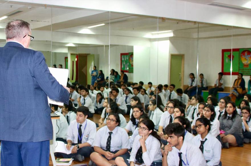 Lotus Valley School visit in India