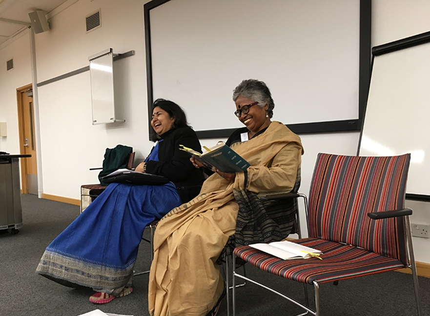 Kalyani and Sipra in conversation
