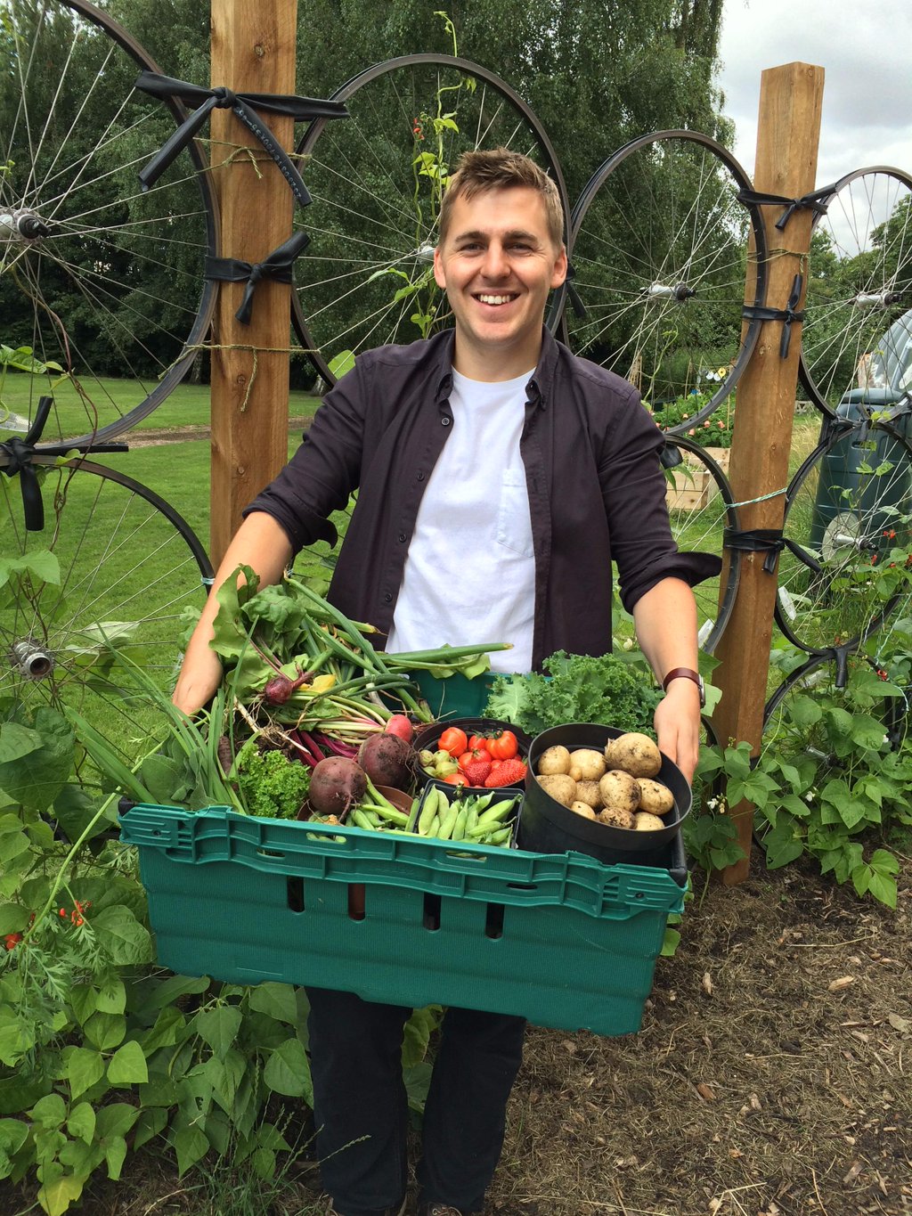 Photo of allotment produce
