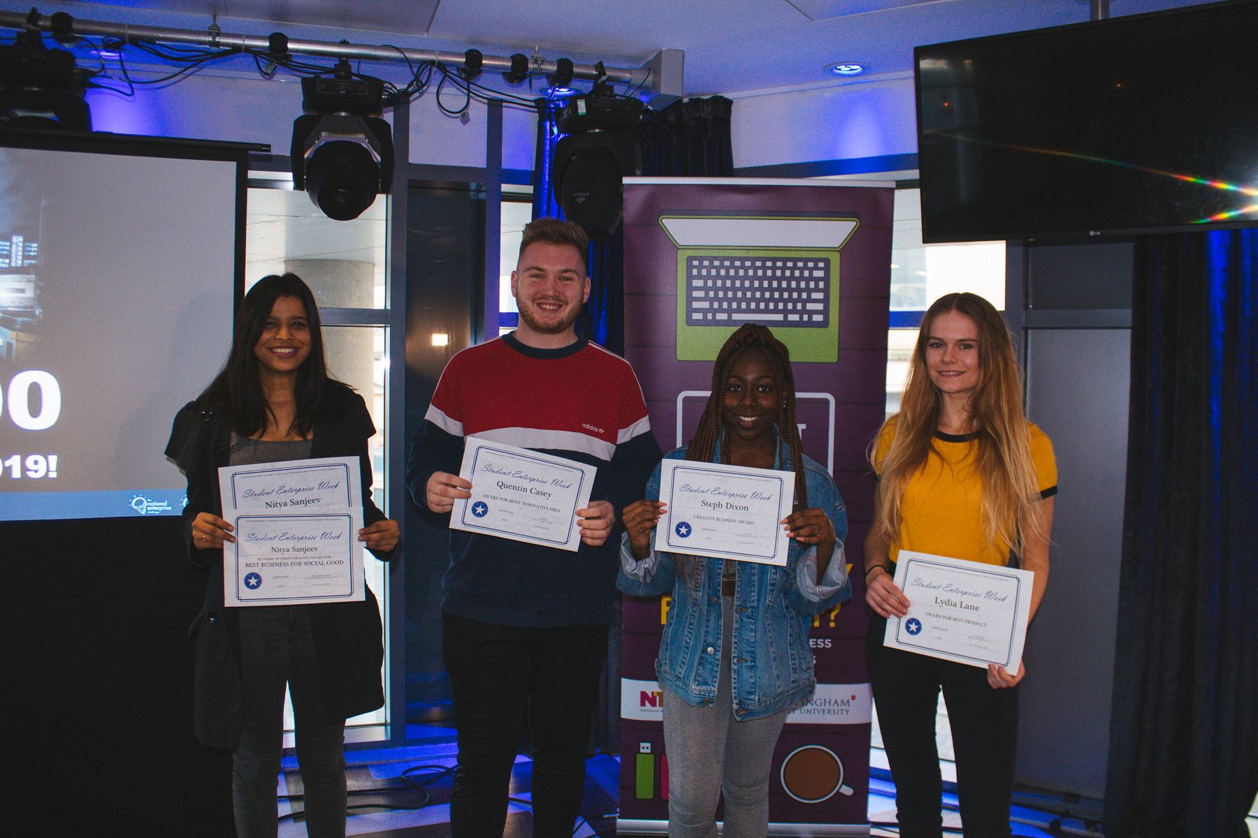 Student Enterprise Week winners
