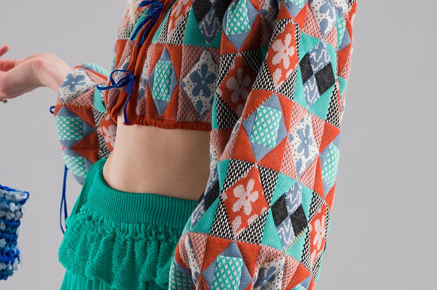 Emily Warne, BA (Hons) Fashion Knitwear Design and Knitted Textiles