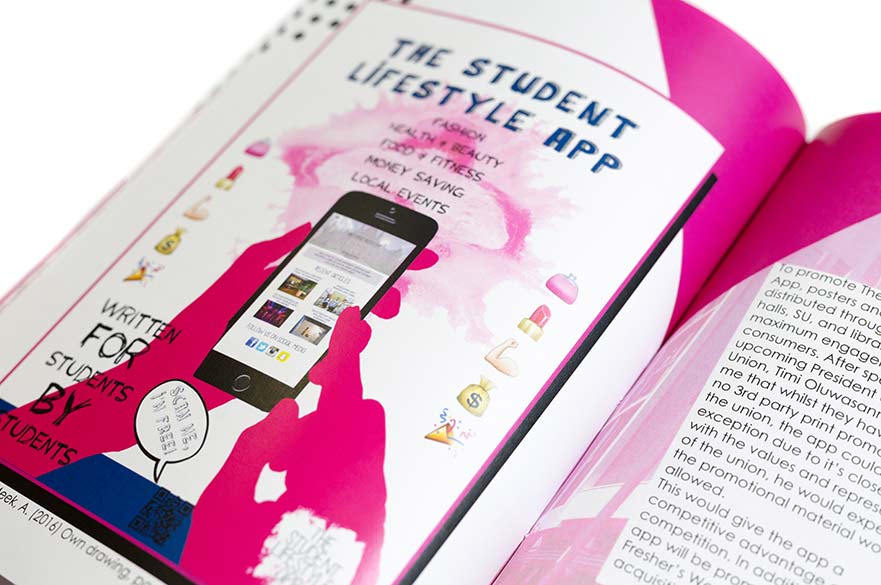The Student Lifestyle App Work by Annie Meek