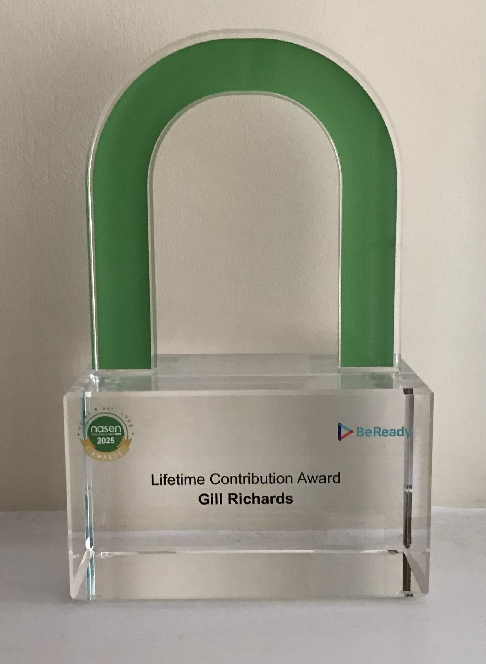 image of lifetime achievement award